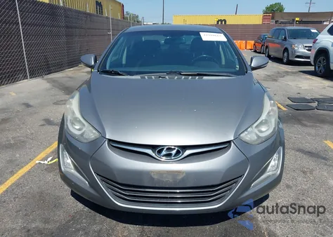 2014 Hyundai Elantra Limited из США, поврежденный, VIN 5NPDH4AE1EH526191